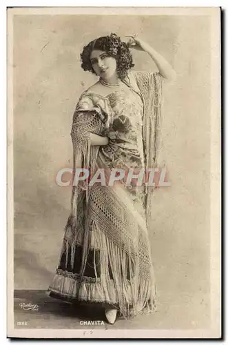 Cartes postales Fantaisie Femme Chavita