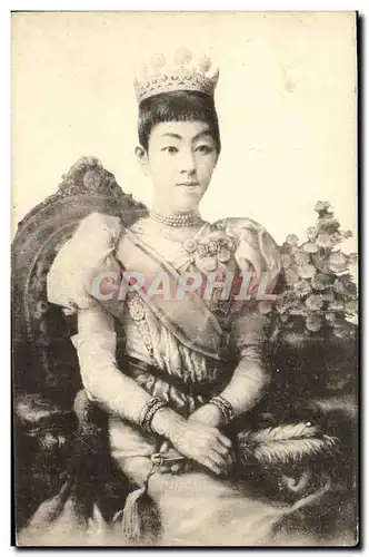 VINTAGE POSTCARD Fantasy Asian Woman Princess Asia