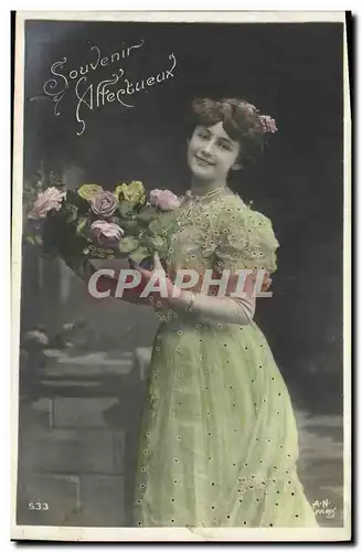 Cartes postales Fantaisie Femme