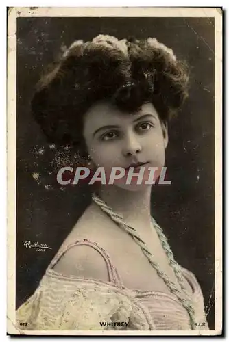 Cartes postales Fantaisie Femme Whiteny