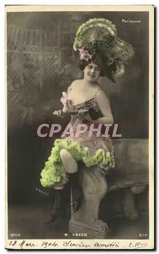 Cartes postales Fantaisie Femme M Yrven