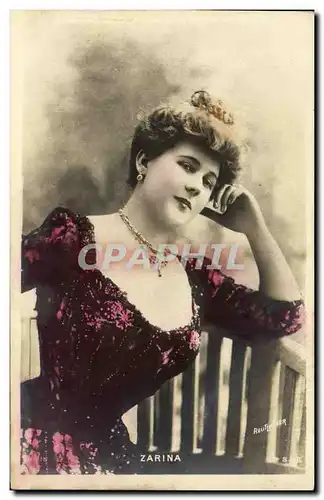 Cartes postales Fantaisie Femme Zarina