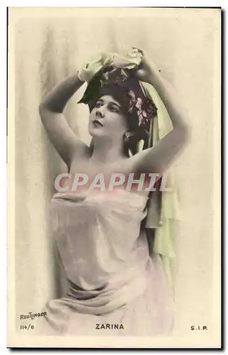 Cartes postales Fantaisie Femme Zarina