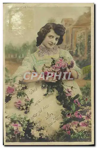Cartes postales Fantaisie Femme