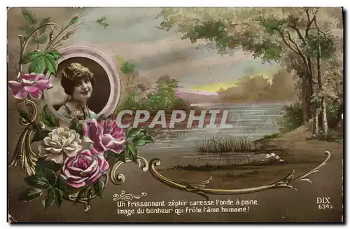 Cartes postales Fantaisie Femme