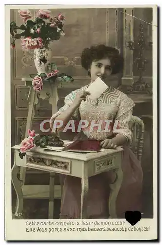 Cartes postales Fantaisie Femme