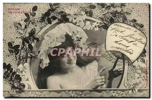 Cartes postales Fantaisie Femme Minois charmants