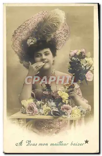 Cartes postales Fantaisie Femme