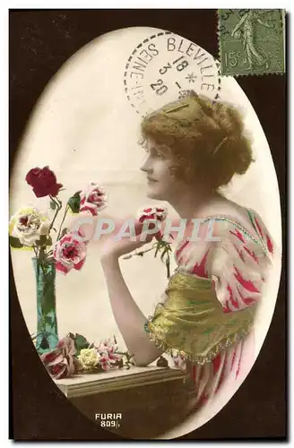 Cartes postales Fantaisie Femme