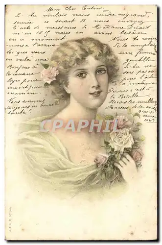 Cartes postales Fantaisie Femme