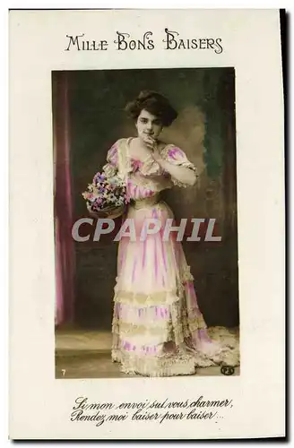 Cartes postales Fantaisie Femme