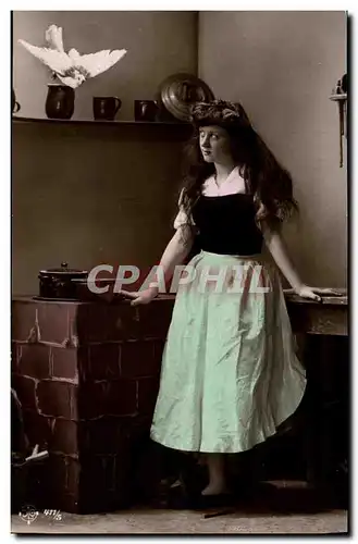 Cartes postales Fantaisie Femme Colombe