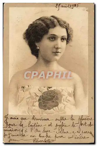 Cartes postales Fantaisie Femme