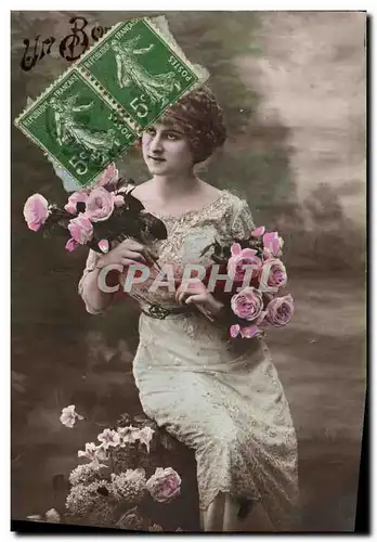Cartes postales Fantaisie Femme