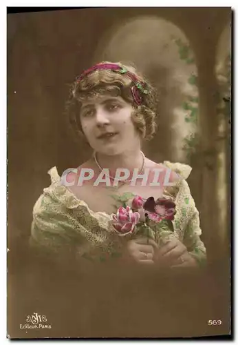 Cartes postales Fantaisie Femme