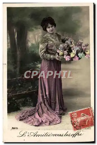 Cartes postales Fantaisie Femme