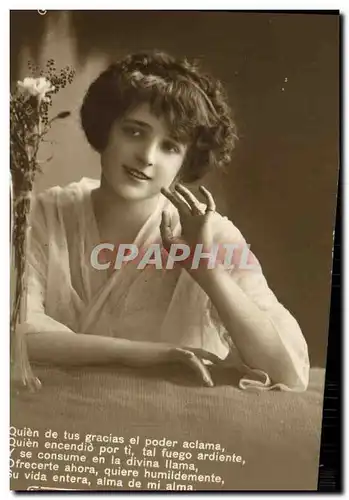 Cartes postales Fantaisie Femme