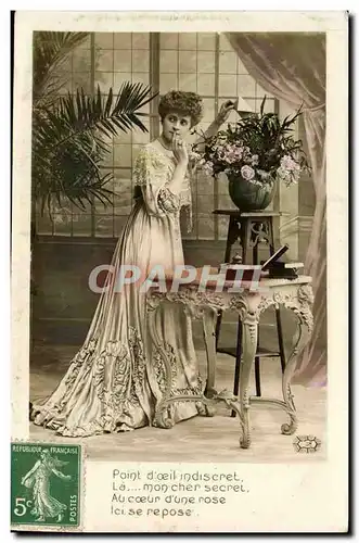 Cartes postales Fantaisie Femme