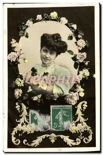 Cartes postales Fantaisie Femme