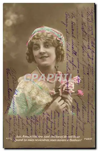 Cartes postales Fantaisie Femme