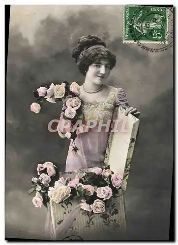 Cartes postales Fantaisie Femme