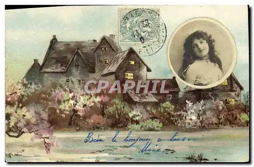 Cartes postales Fantaisie Femme