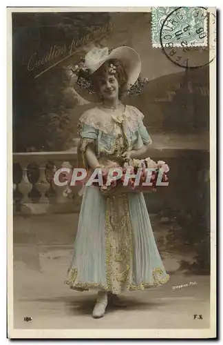 Cartes postales Fantaisie Femme