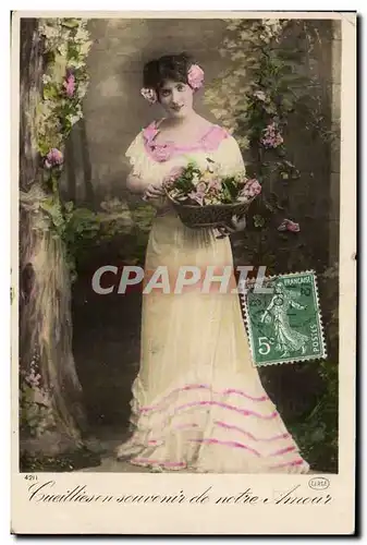 Cartes postales Fantaisie Femme