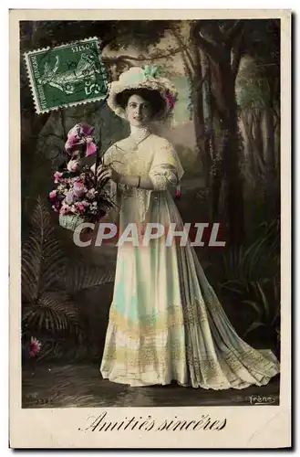 Cartes postales Fantaisie Femme