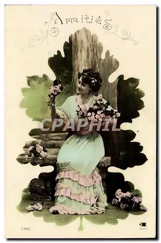 Cartes postales Fantaisie Femme