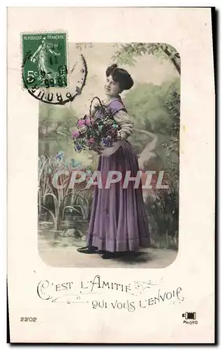 Cartes postales Fantaisie Femme