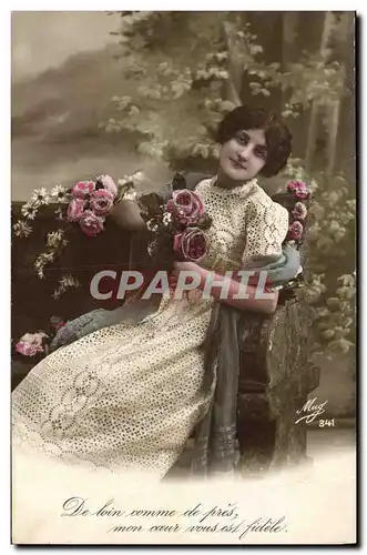 Cartes postales Fantaisie Femme