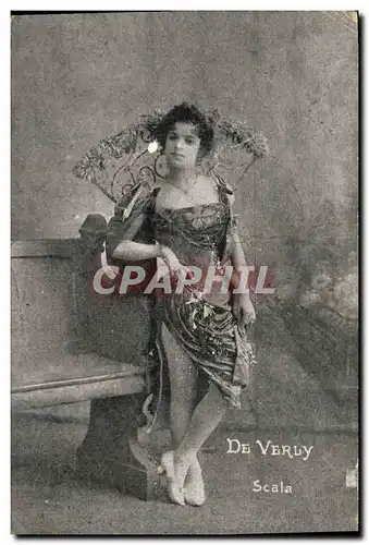 Cartes postales Fantaisie Femme De Verly Scala