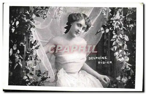 Cartes postales Fantaisie Femme Delphine Didier