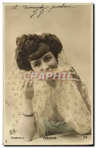 Cartes postales Fantaisie Femme Foscolo