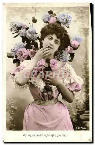 Cartes postales Fantaisie Femme