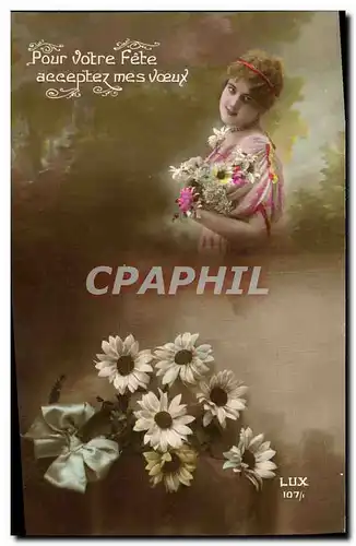 Cartes postales Fantaisie Femme