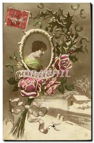 Cartes postales Fantaisie Femme