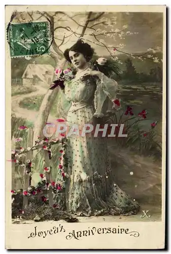 Cartes postales Fantaisie Femme