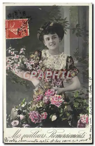 Cartes postales Fantaisie Femme