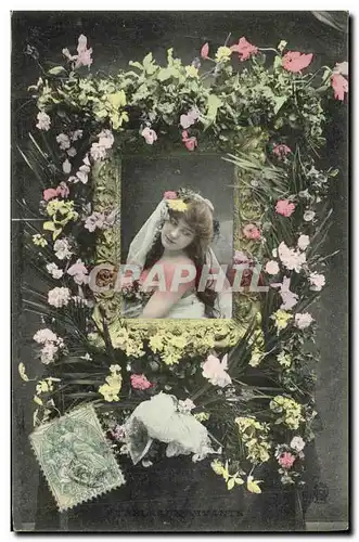 Cartes postales Fantaisie Femme