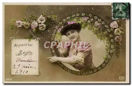 Cartes postales Fantaisie Femme Sainte Pauline