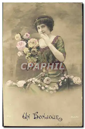 Cartes postales Fantaisie Femme