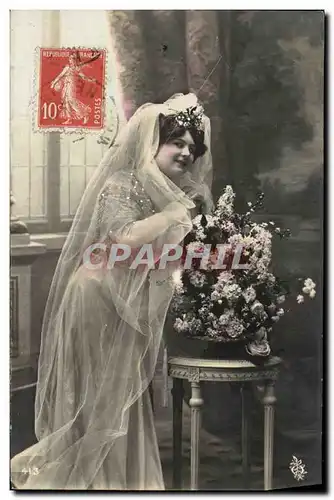 Cartes postales Fantaisie Femme Mariage