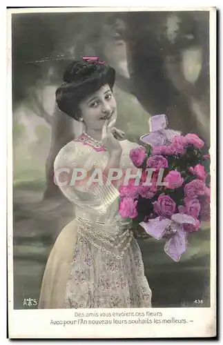 Cartes postales Fantaisie Femme