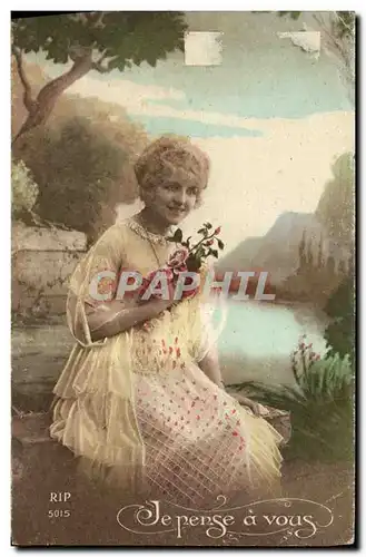 Cartes postales Fantaisie Femme