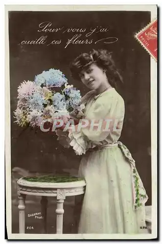 Cartes postales Fantaisie Femme