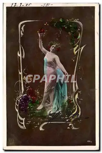 Cartes postales Fantaisie Femme