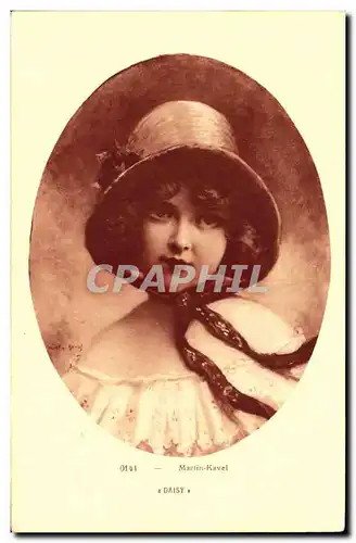 Cartes postales Fantaisie Femme Daisy Martin Kravel