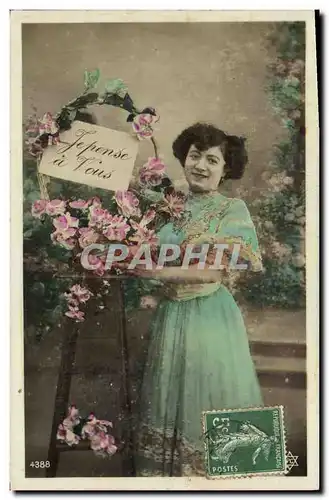 Cartes postales Fantaisie Femme